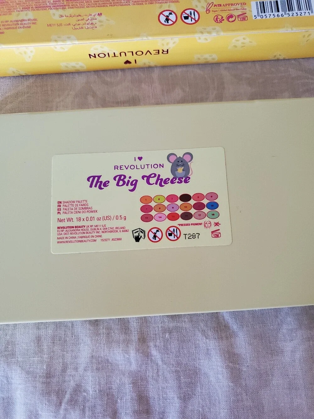 I Heart Revolution The Big Cheese Palette